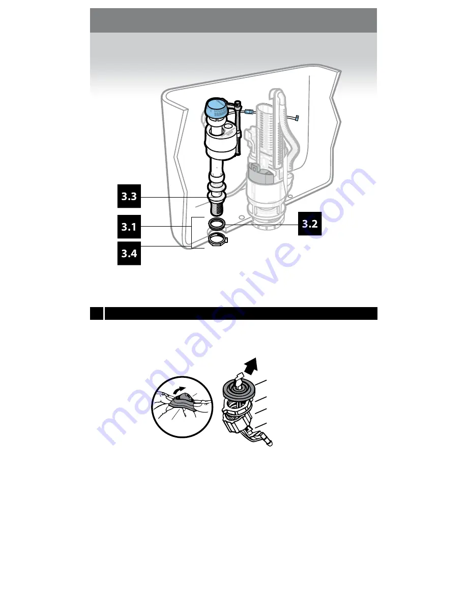 Fluidmaster S2DBL Installation Instruction Download Page 6