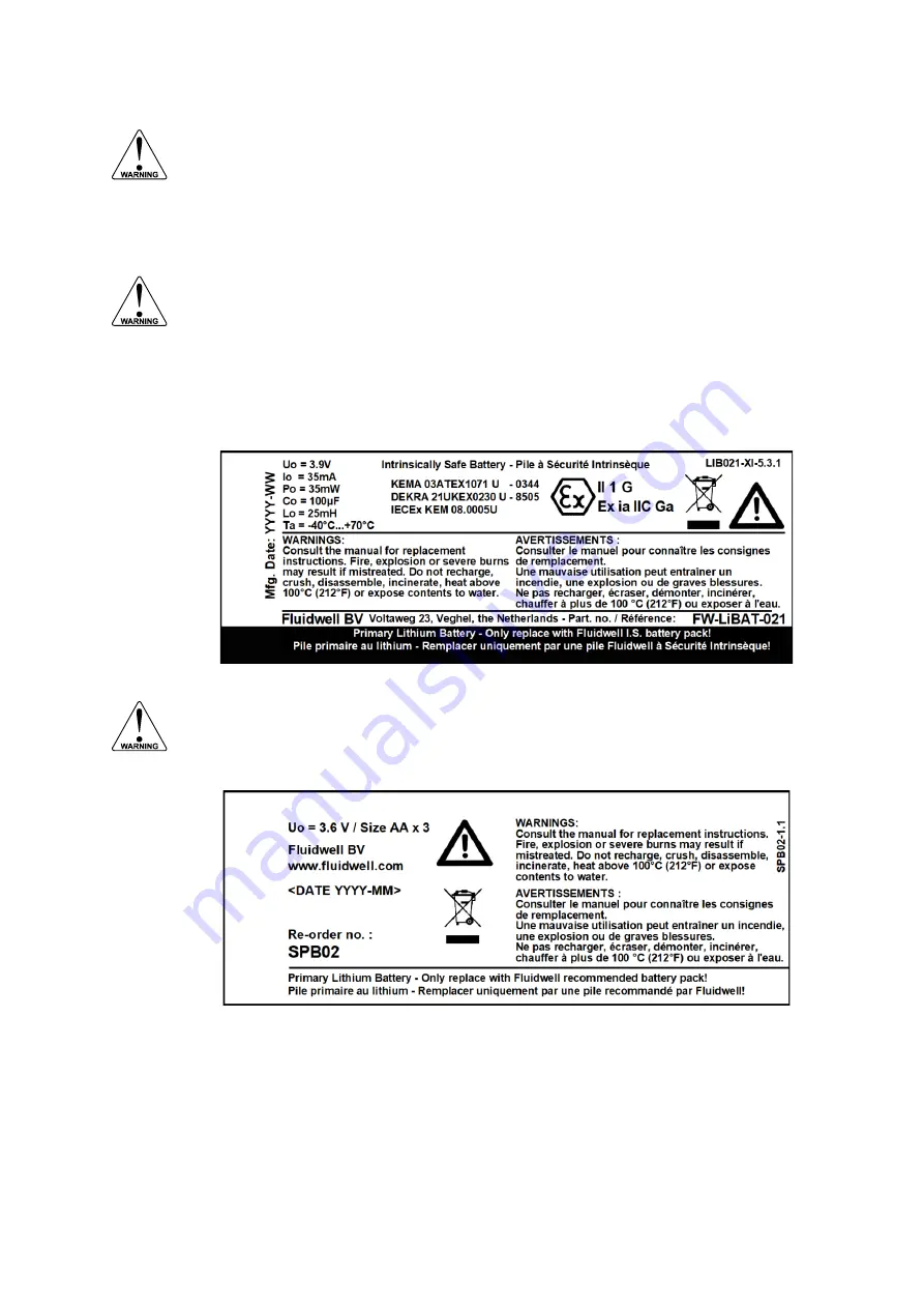 Fluidwell F043-T Manual Download Page 33