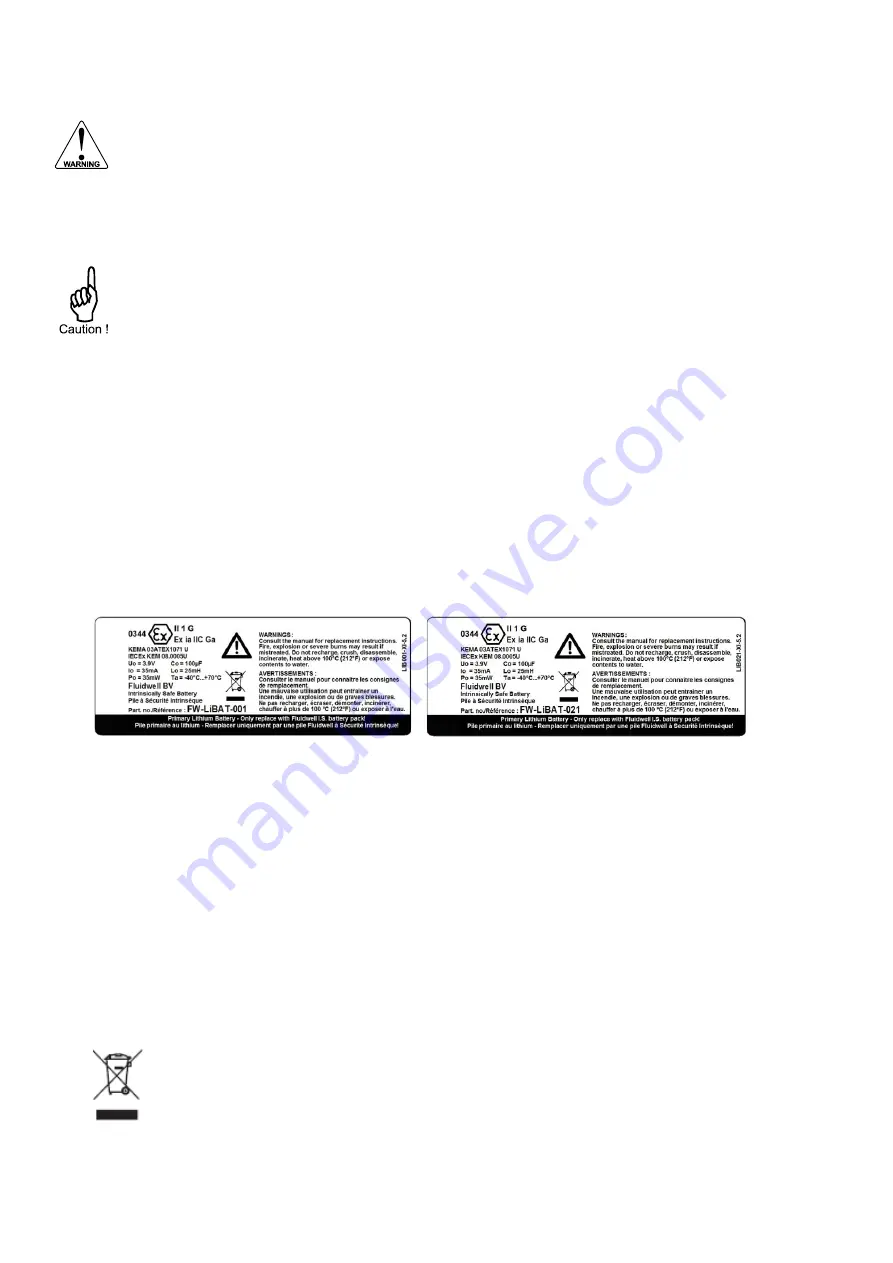 Fluidwell F112-P Manual Download Page 38