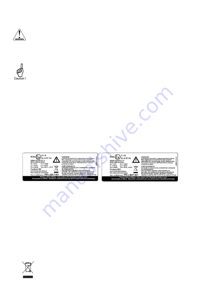 Fluidwell F115-P Manual Download Page 38