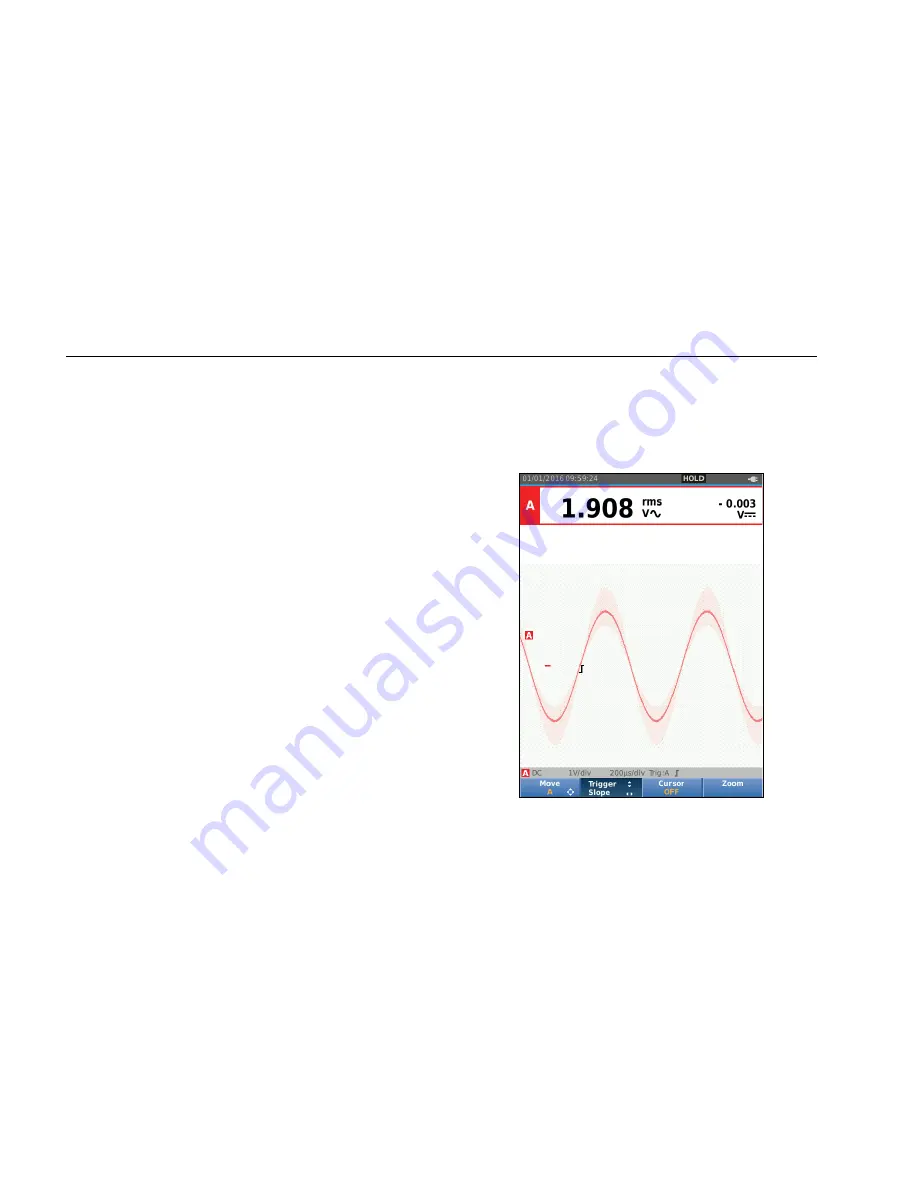 Fluke 123B/NA User Manual Download Page 34