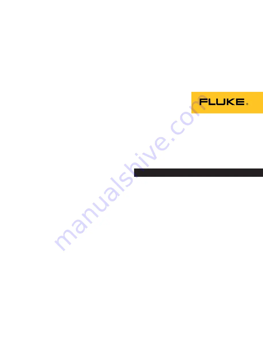 Fluke 323 PLUS Скачать руководство пользователя страница 1