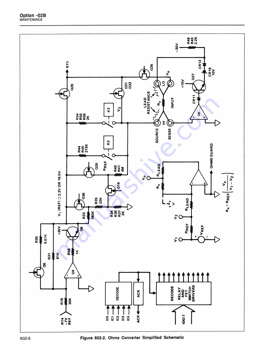 Fluke 8505A Скачать руководство пользователя страница 182