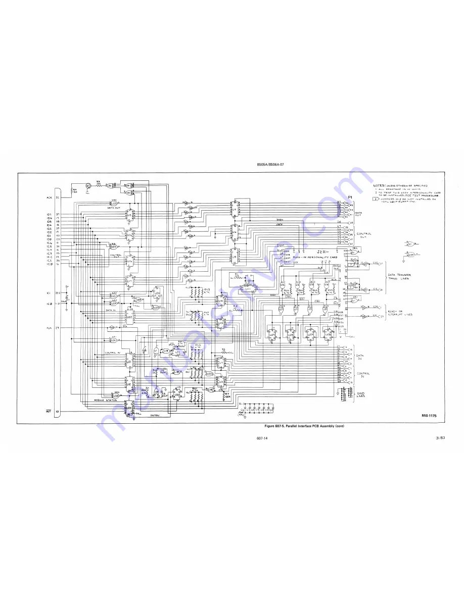 Fluke 8505A Instruction Manual Download Page 244