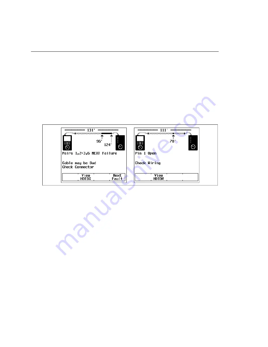 Fluke CableAnalyzer DSP-4000 Series Скачать руководство пользователя страница 66