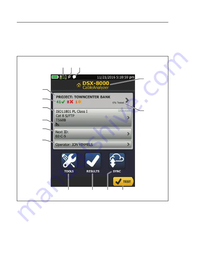 Fluke CableAnalyzer DSX-5000 Technical Reference Handbook Download Page 114