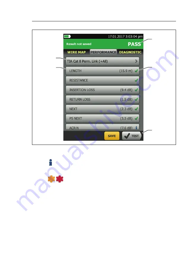 Fluke CableAnalyzer DSX-5000 Technical Reference Handbook Download Page 141