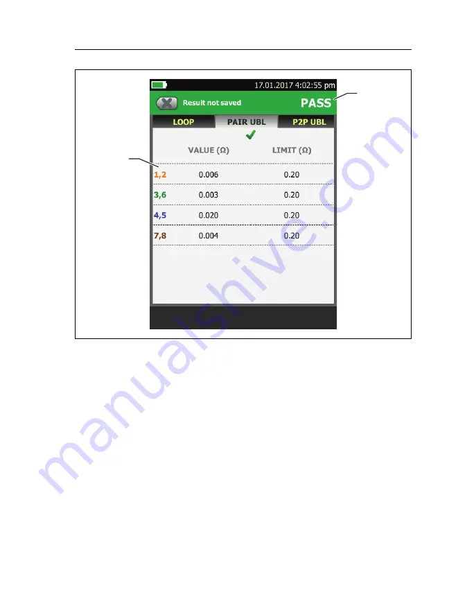 Fluke CableAnalyzer DSX-5000 Technical Reference Handbook Download Page 175