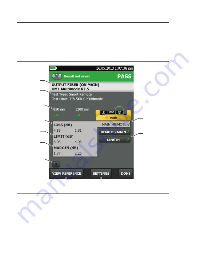 Fluke CableAnalyzer DSX-5000 Technical Reference Handbook Download Page 304