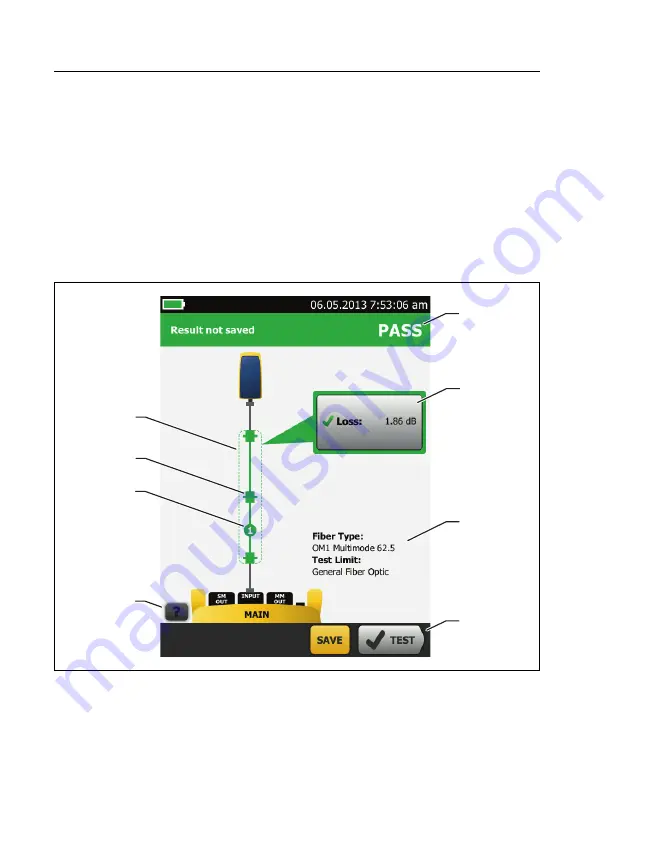 Fluke CableAnalyzer DSX-5000 Technical Reference Handbook Download Page 324