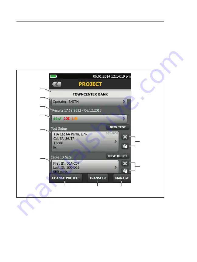 Fluke CableAnalyzer DSX-5000 Technical Reference Handbook Download Page 552