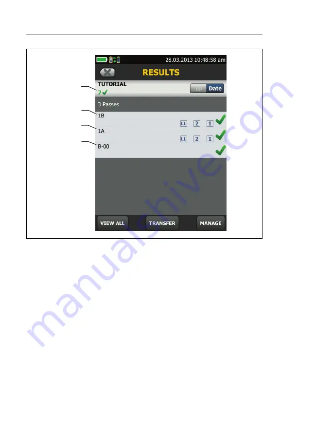 Fluke CableAnalyzer DSX-5000 Technical Reference Handbook Download Page 576