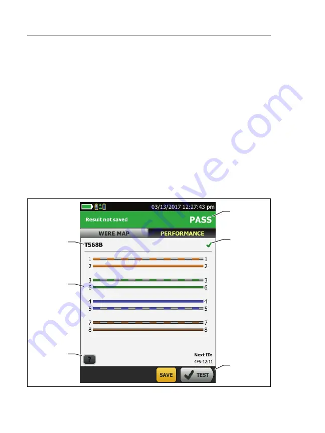 Fluke CableAnalyzer DSX-602 User Manual Download Page 50