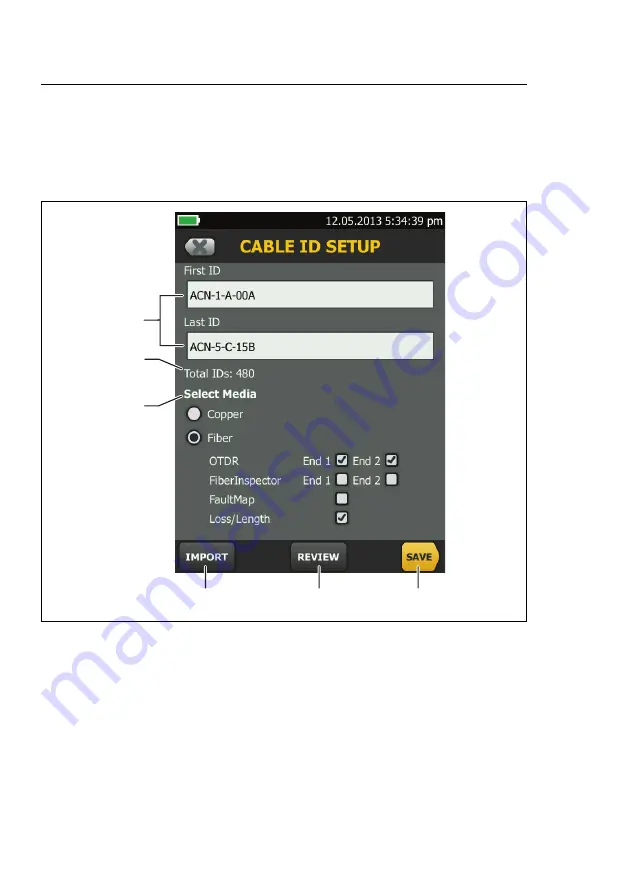 Fluke CertiFiber Pro User Manual Download Page 126