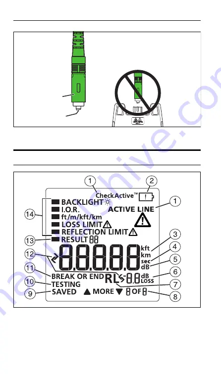 Fluke Fiber OneShot PRO User Manual Download Page 10