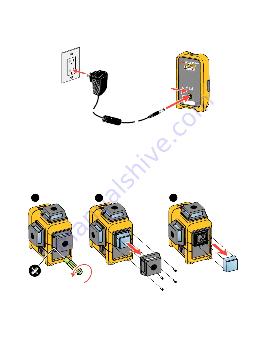 Fluke PLS 3X360G Скачать руководство пользователя страница 20