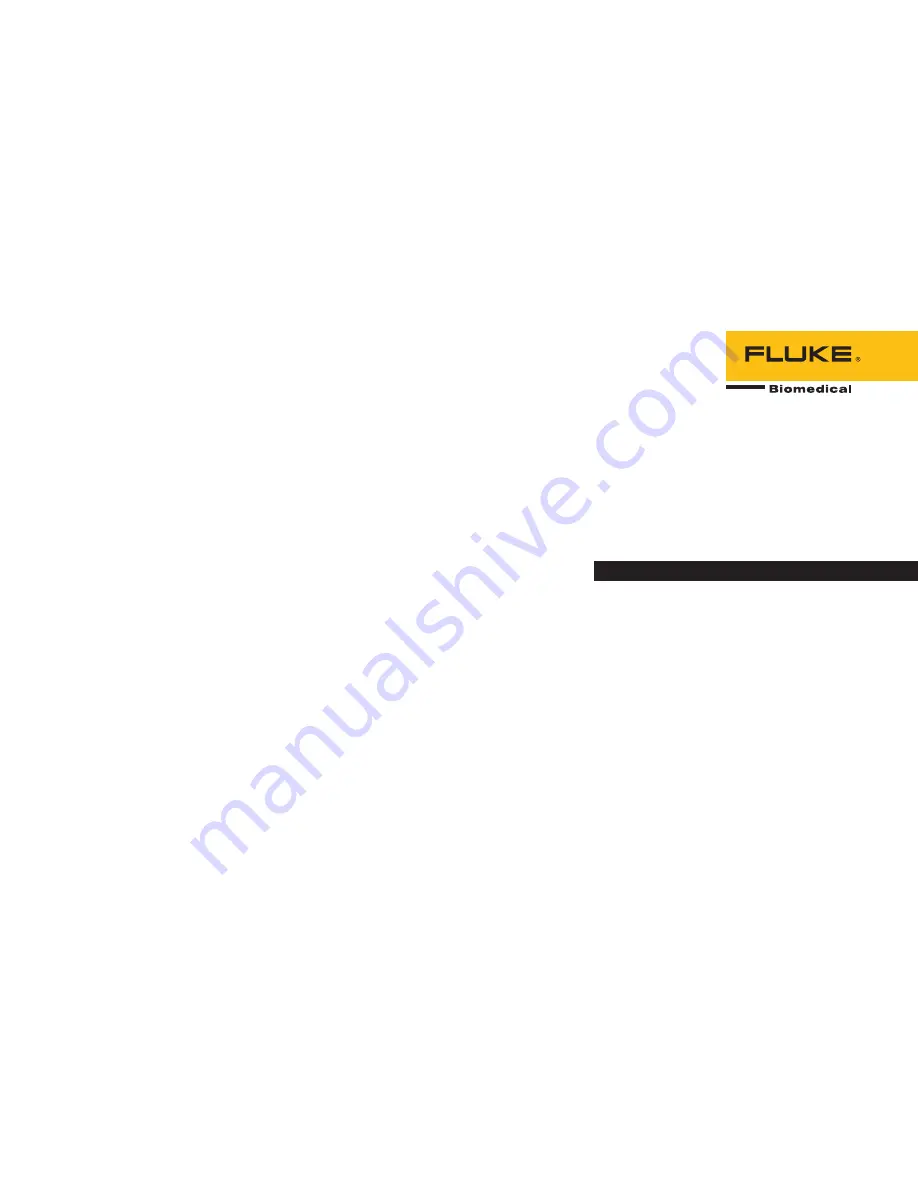 Fluke ProSim 4 Скачать руководство пользователя страница 1