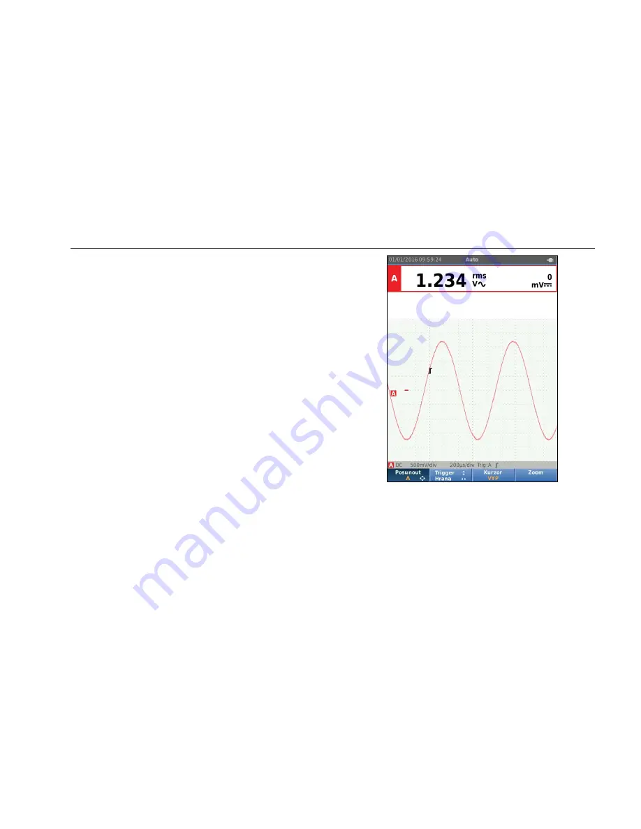 Fluke ScopeMeter 123B Скачать руководство пользователя страница 19