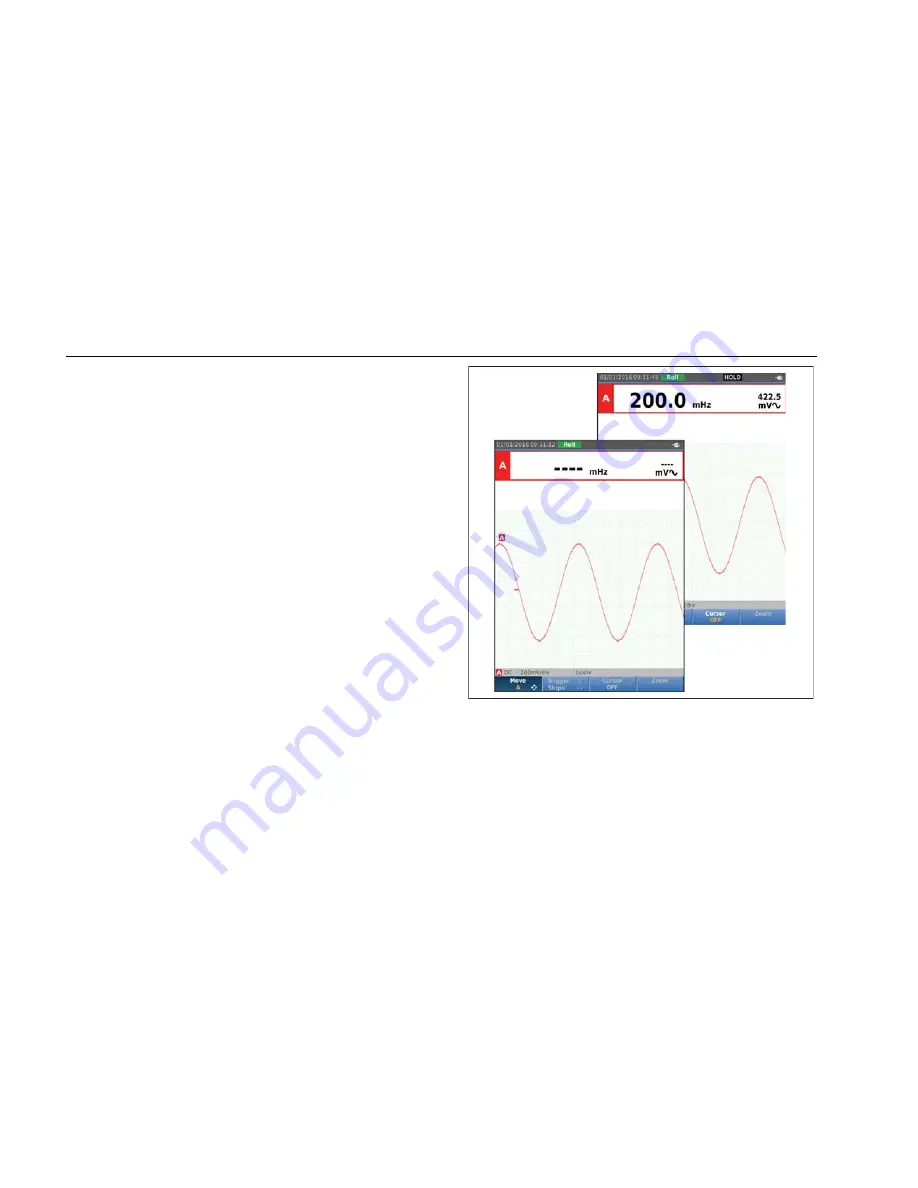 Fluke ScopeMeter 123B User Manaul Download Page 134