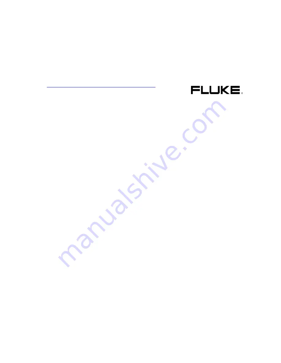 Fluke ScopeMeter 192 User'S Manual Supplement Download Page 1