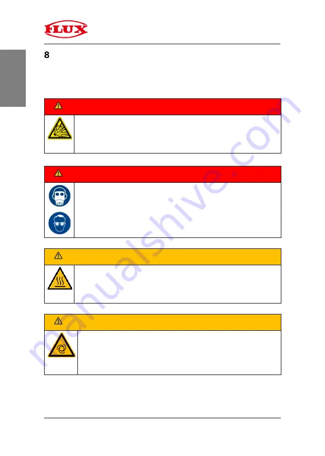 Flux F 570 Скачать руководство пользователя страница 44