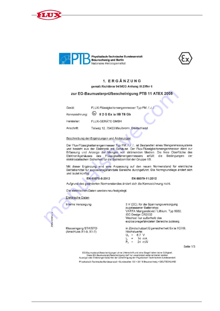 Flux FMC 100 Original Main Operating Instructions Download Page 48