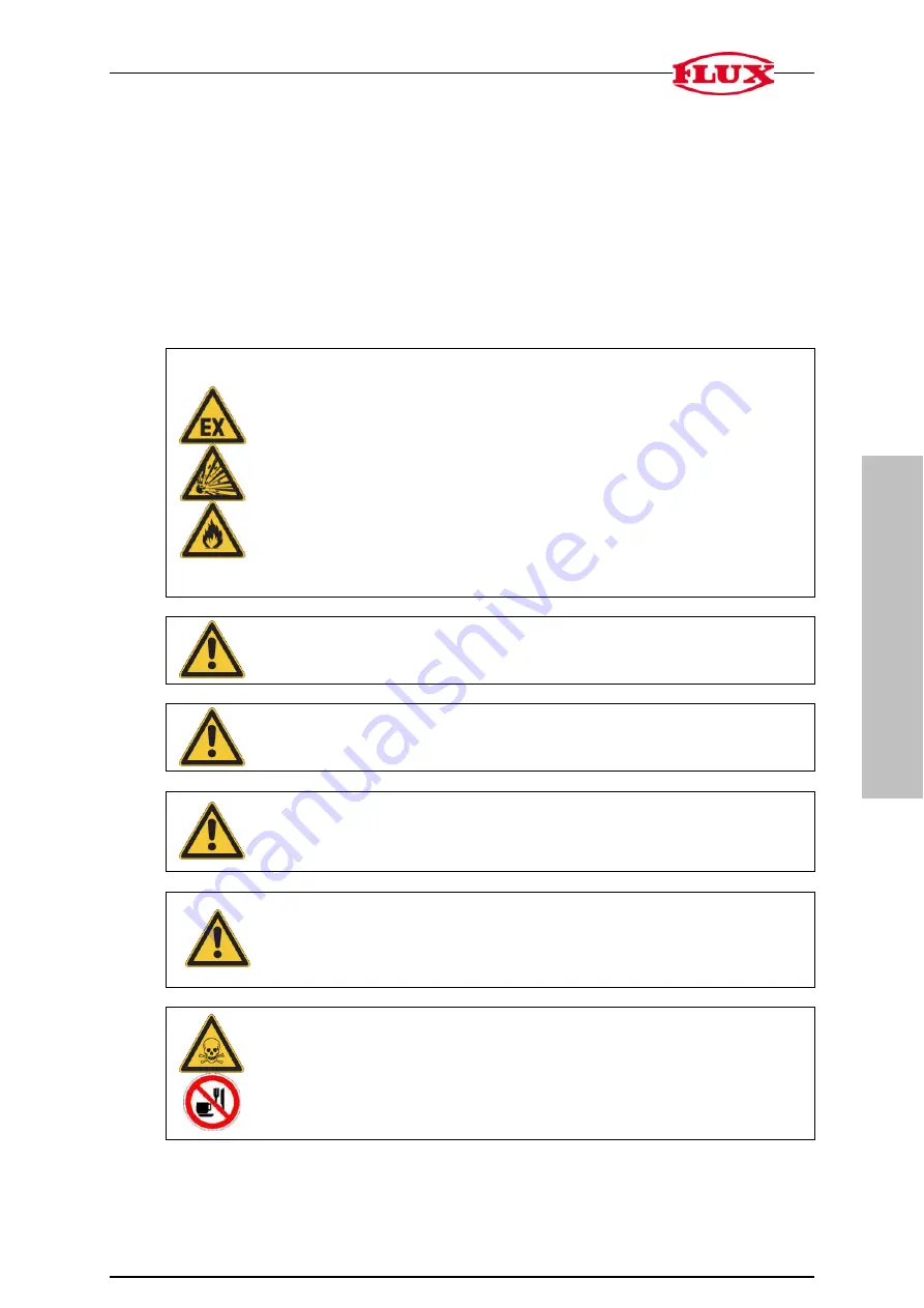 Flux VISCOFLUX lite Ex Original Main Operating Instructions Download Page 27