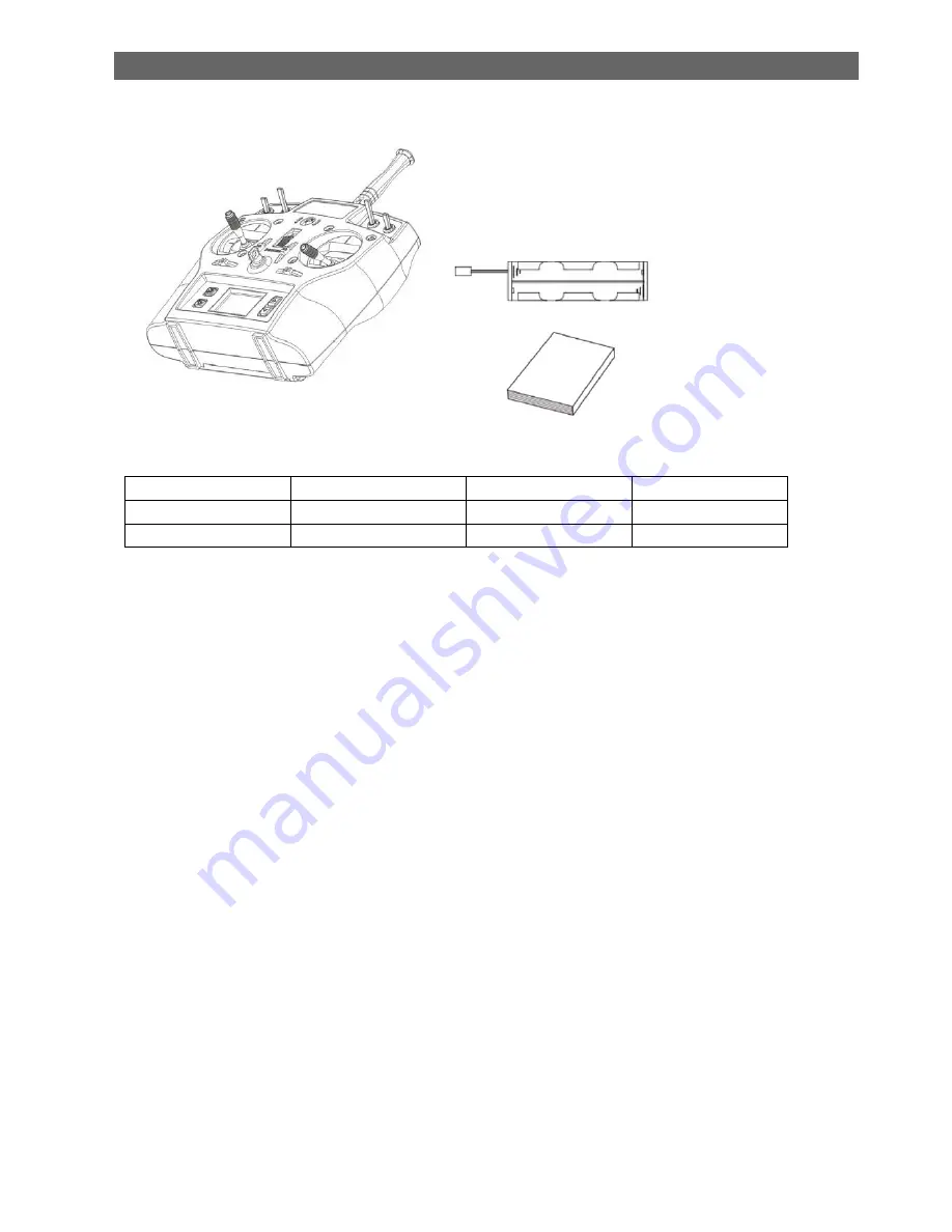 Fly-Dream F6TB User Manual Download Page 4