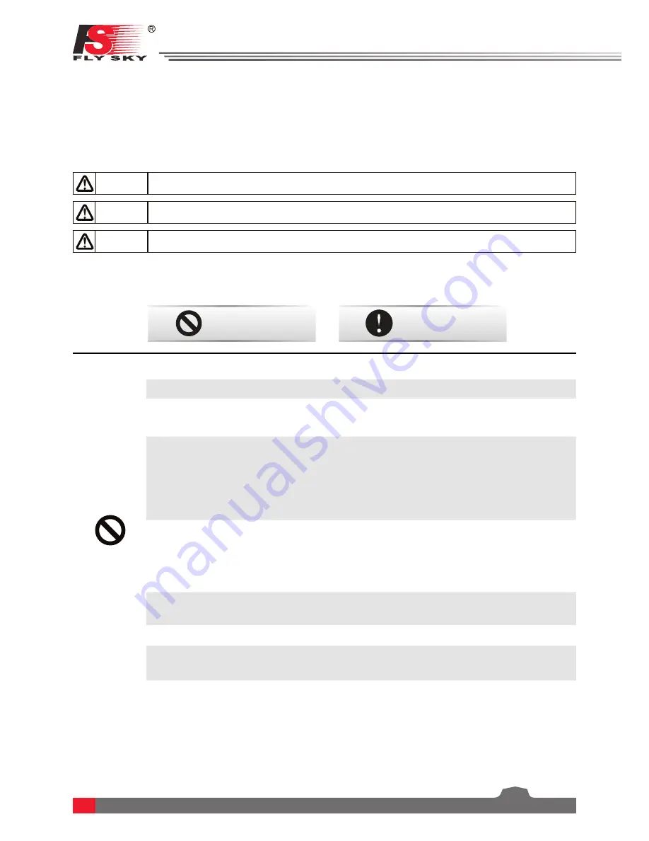 Fly Sky FS-i10 Instruction Manual Download Page 5