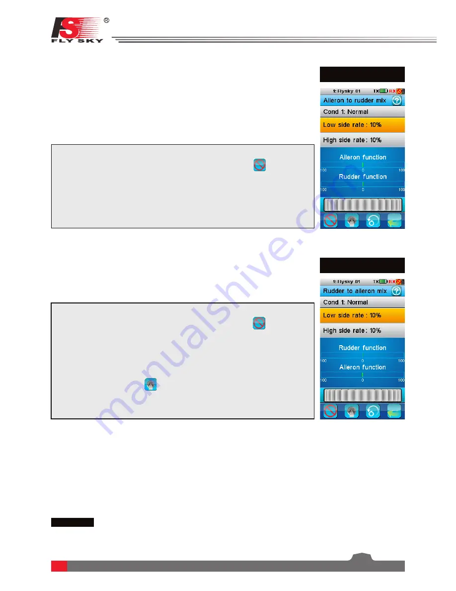 Fly Sky FS-i10 Instruction Manual Download Page 21