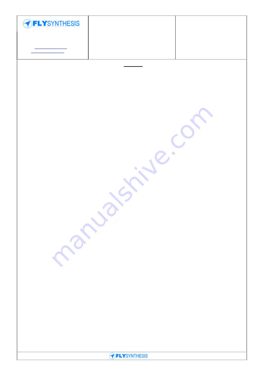 Fly Synthesis Storch S 500 LSA Скачать руководство пользователя страница 6
