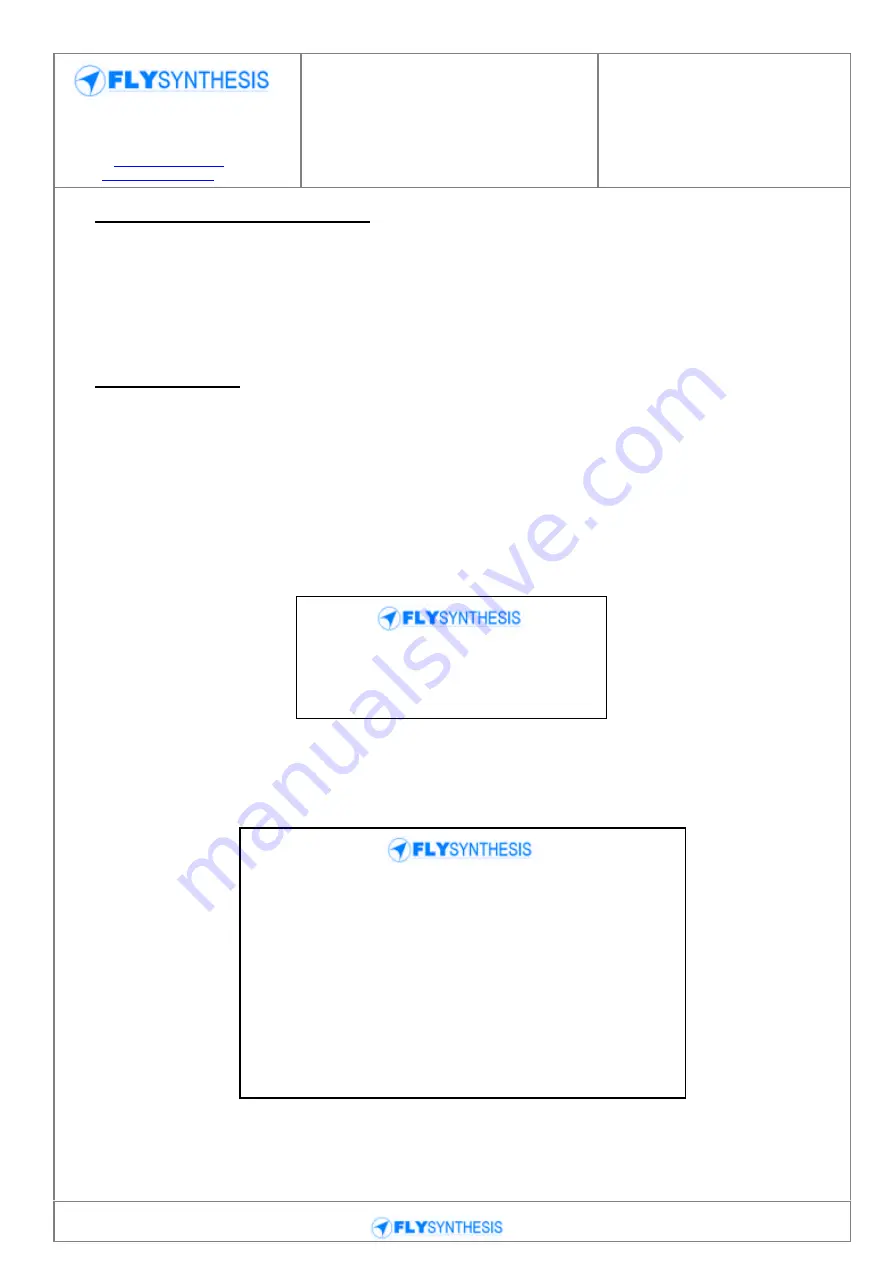 Fly Synthesis Texan top class 580 ISR Maintenance Manual Download Page 69