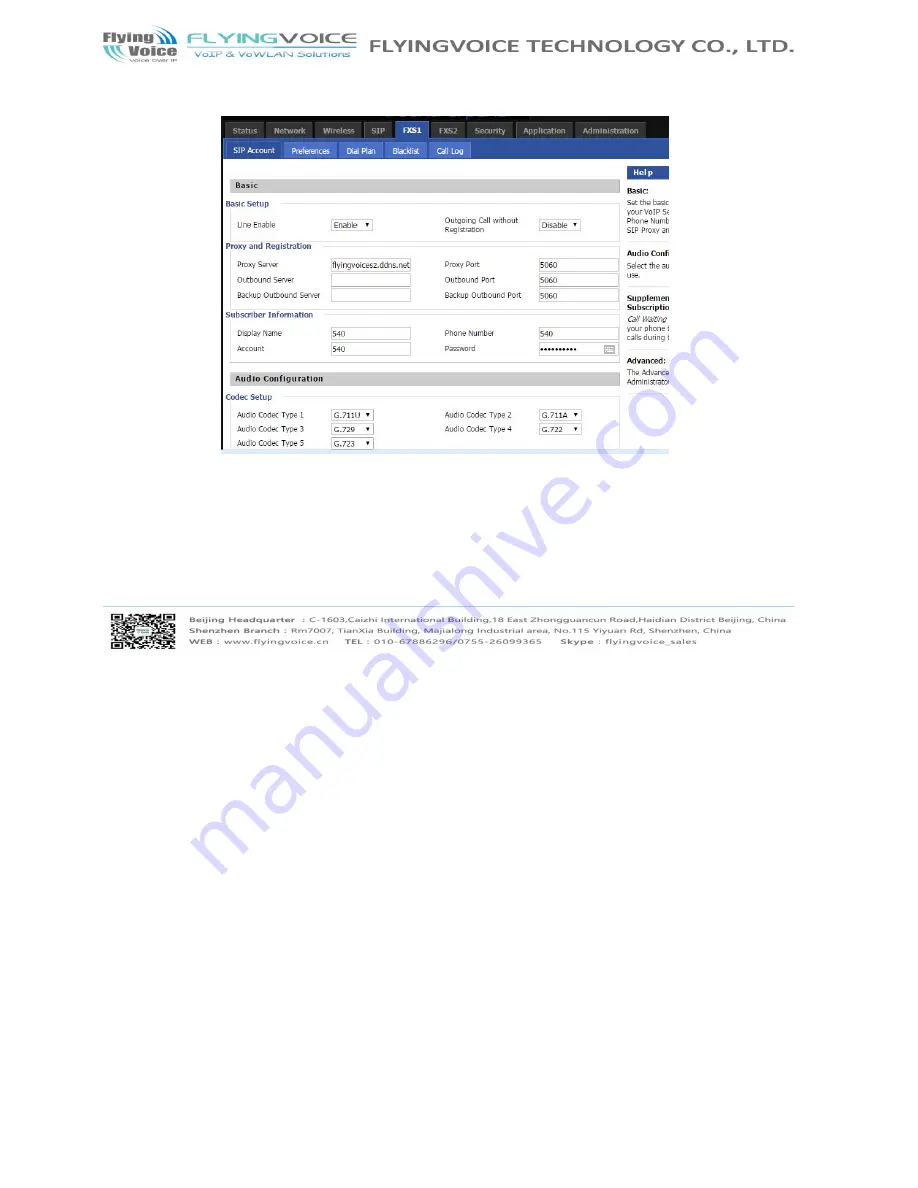 Flying Voice Technology FWR7102 User Manual Download Page 38