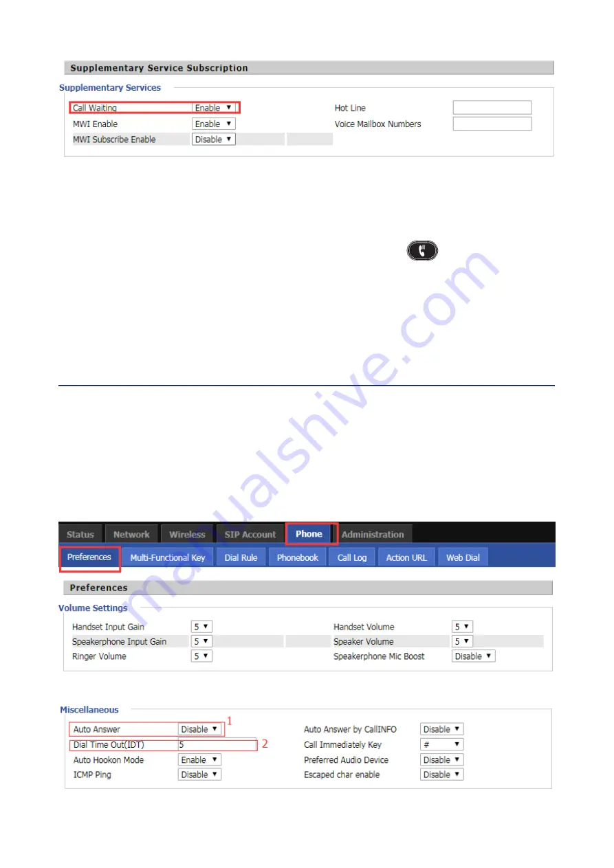 Flying Voice FIP16 User Manual Download Page 23