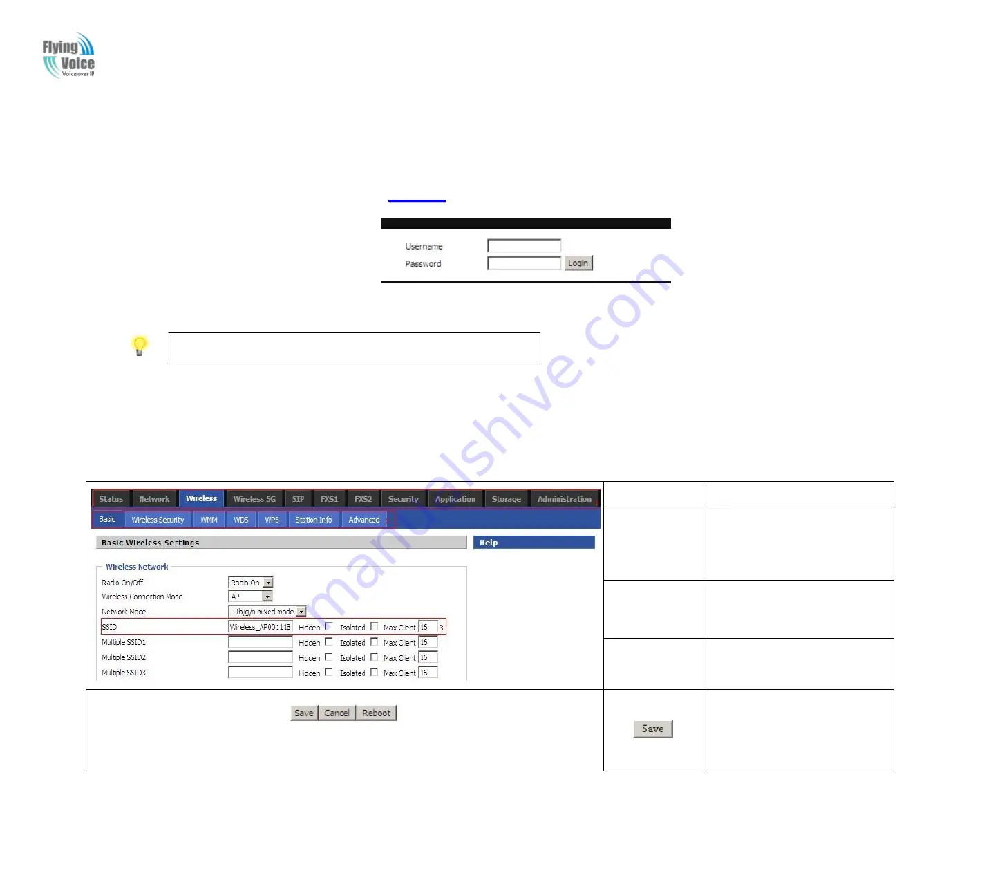 Flying Voice G802 User Manual Download Page 15