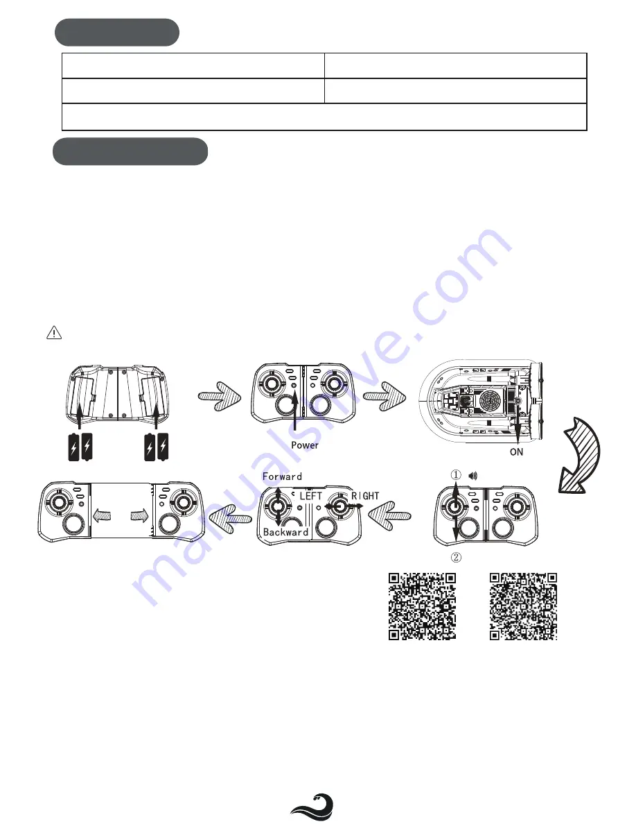 Flying3D Air Cushion Ship Instruction Manual Download Page 3