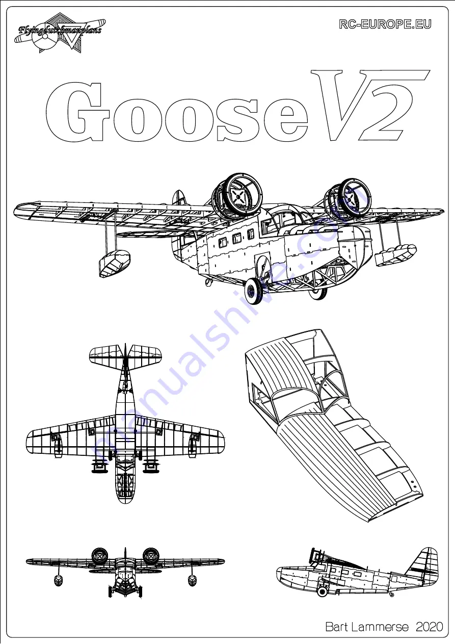 FlyingDutchmanPlans Goose V2 Manual Download Page 1