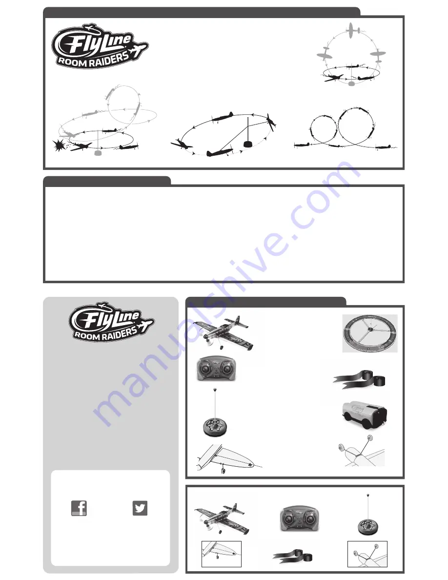 FLYLINE Room Raiders Flight System Скачать руководство пользователя страница 1