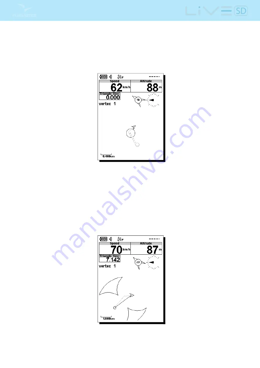 Flymaster LIVE SD User Manual Download Page 62