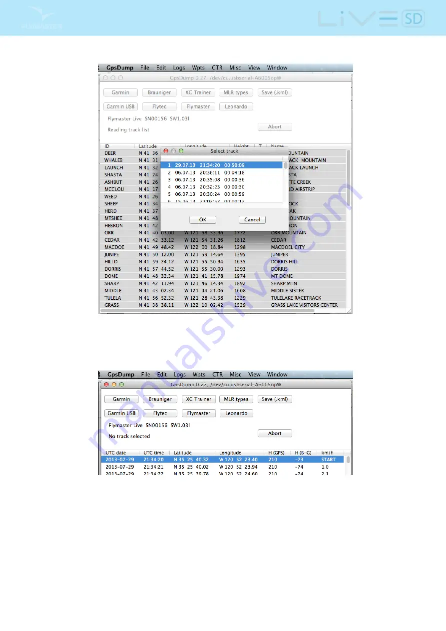 Flymaster LIVE SD Скачать руководство пользователя страница 74