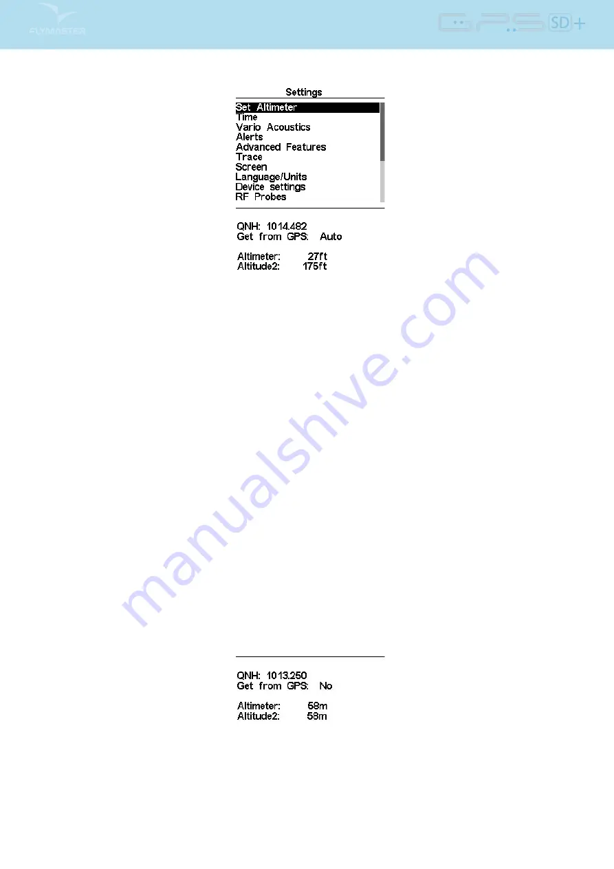 Flymaster SD+ User Manual Download Page 30