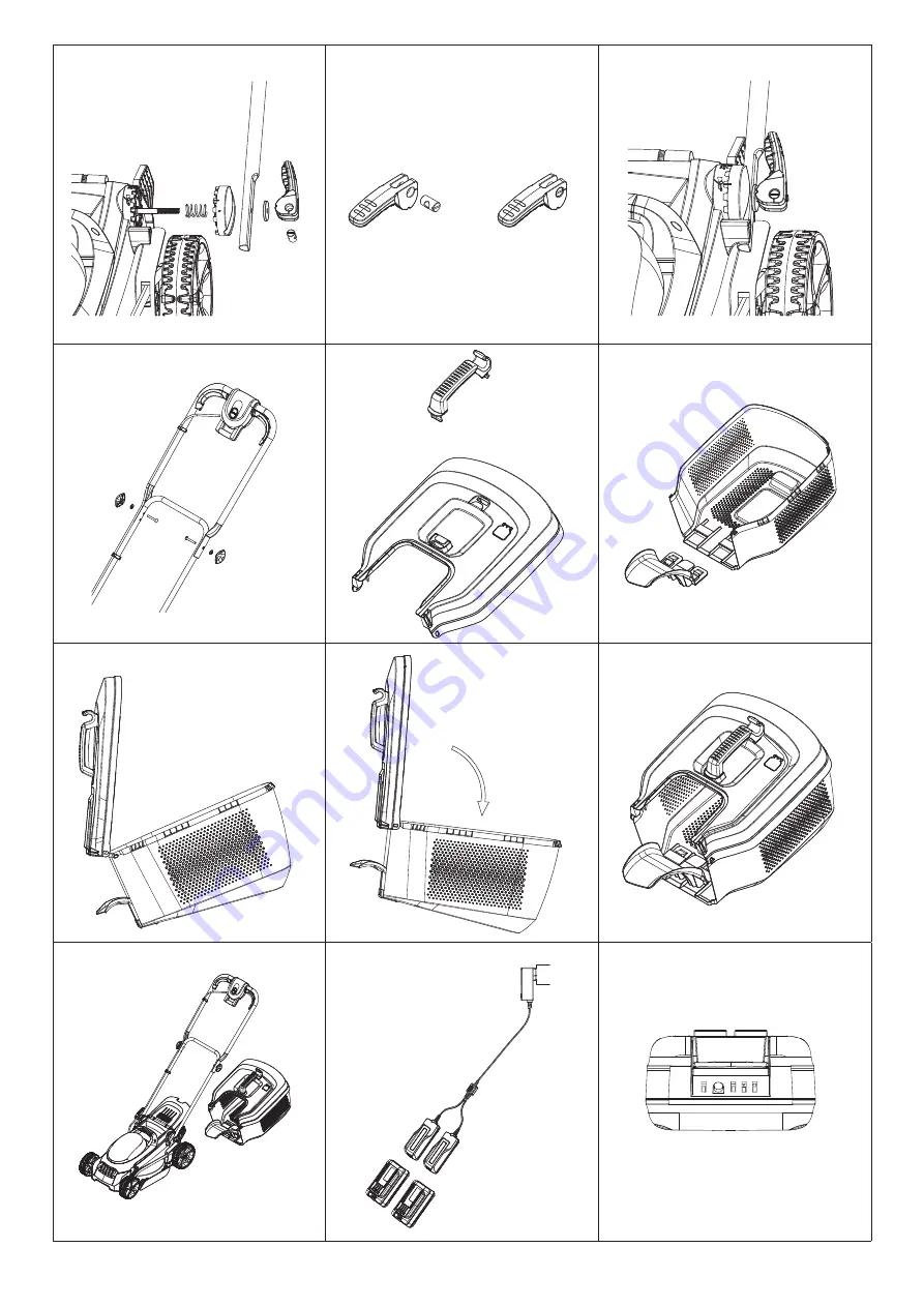 Flymo EasiStore 300R Li Manual Download Page 2