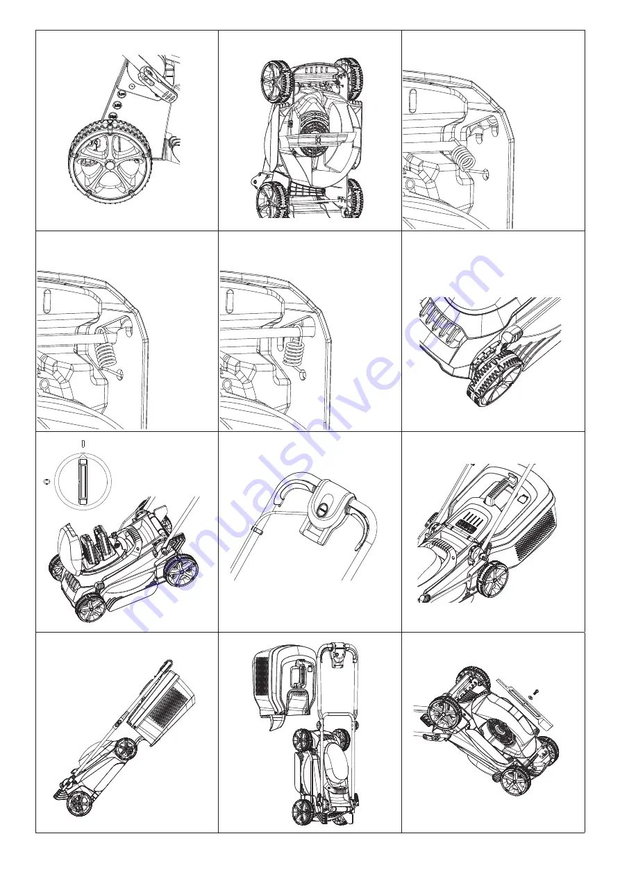 Flymo EasiStore 300R Li Скачать руководство пользователя страница 3