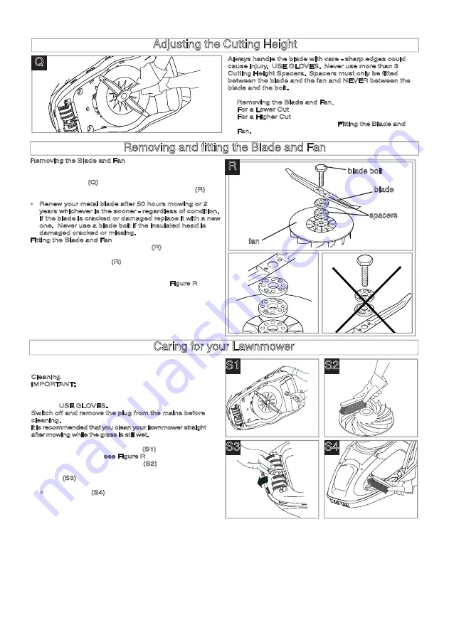 Flymo Glide Master 340 Original Instructions Manual Download Page 6