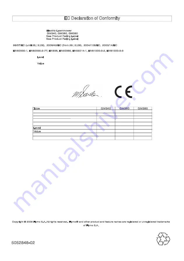 Flymo Glide Master 340 Original Instructions Manual Download Page 9