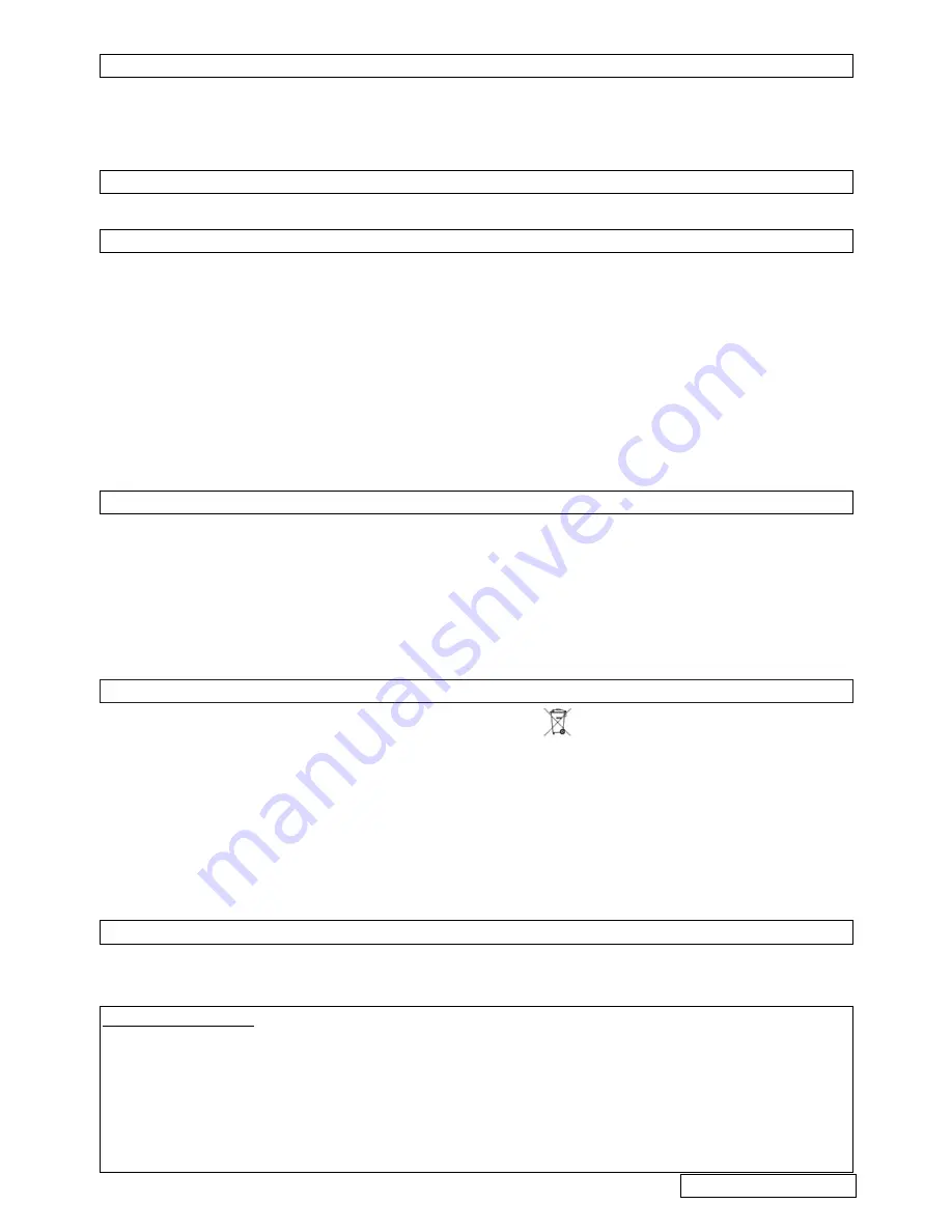 Flymo Sabre Saw Specification Sheet Download Page 31