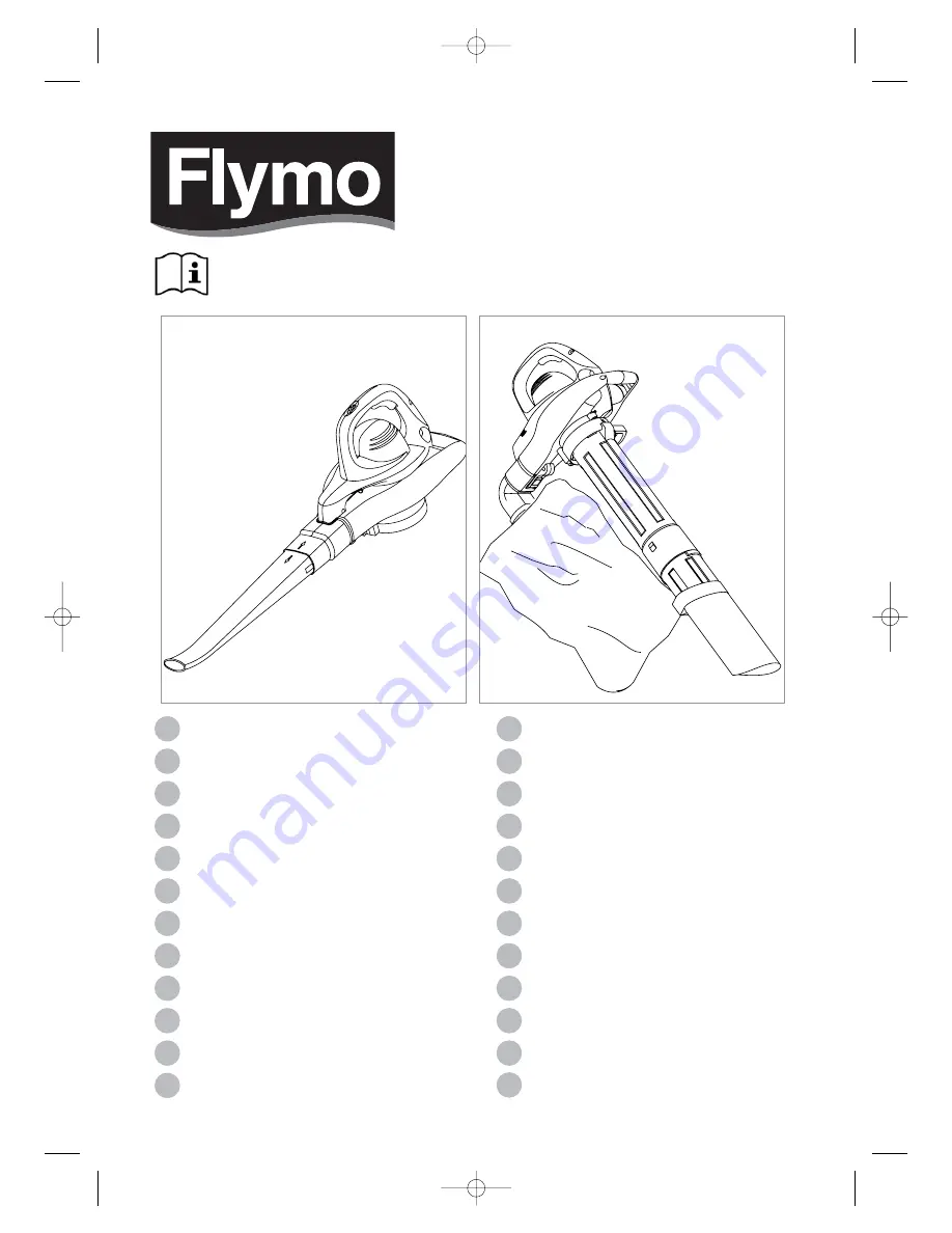 Flymo TWISTER 2200 XV Original Instructions Manual Download Page 1