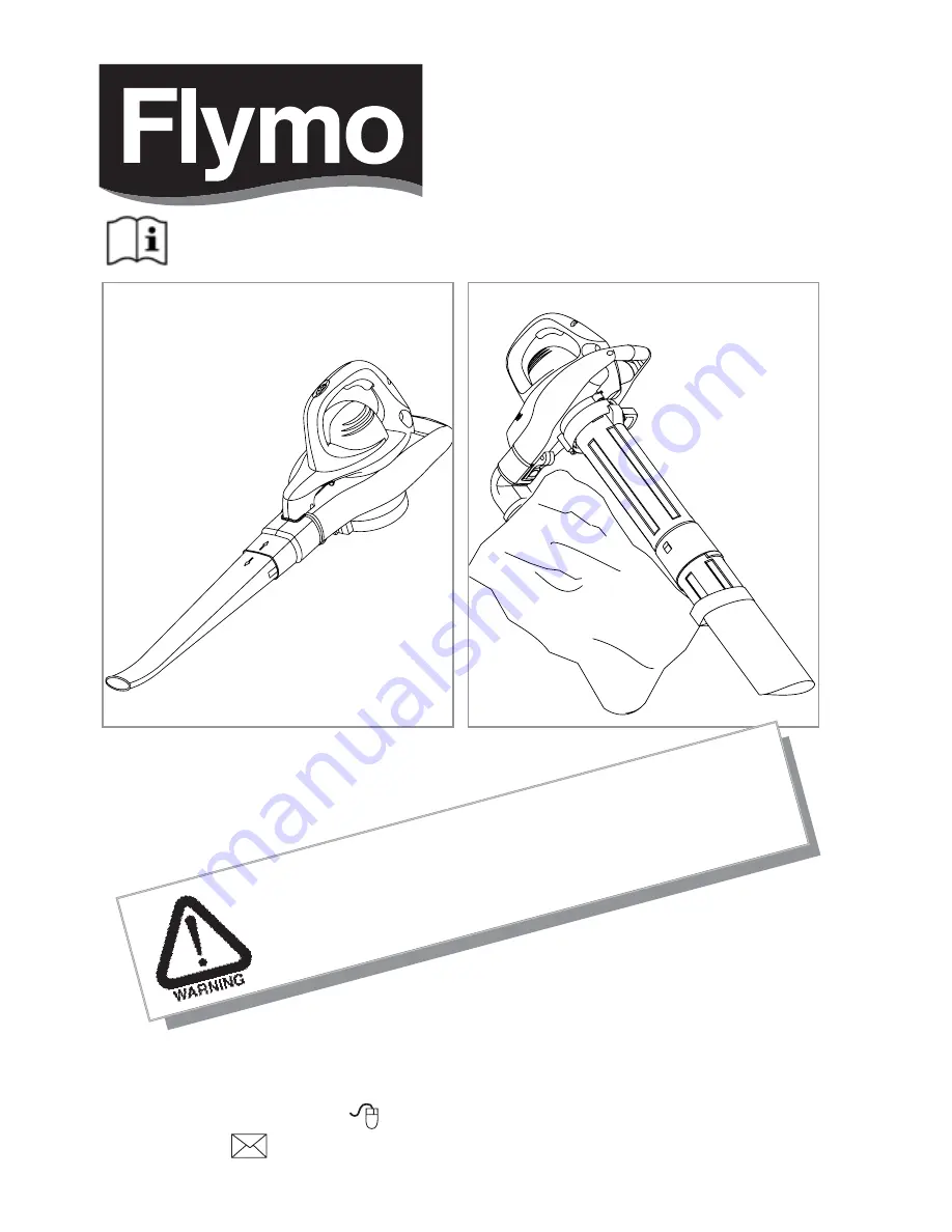 Flymo TWISTER 2700XV Скачать руководство пользователя страница 1