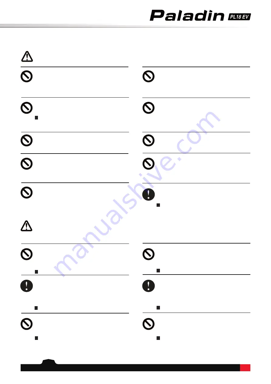 FlySky Paladin PL18EV User Manual Download Page 5