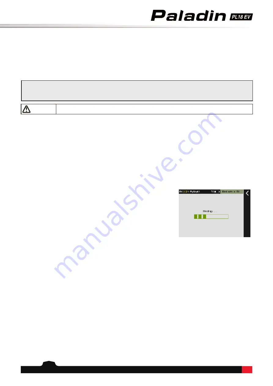 FlySky Paladin PL18EV Скачать руководство пользователя страница 13